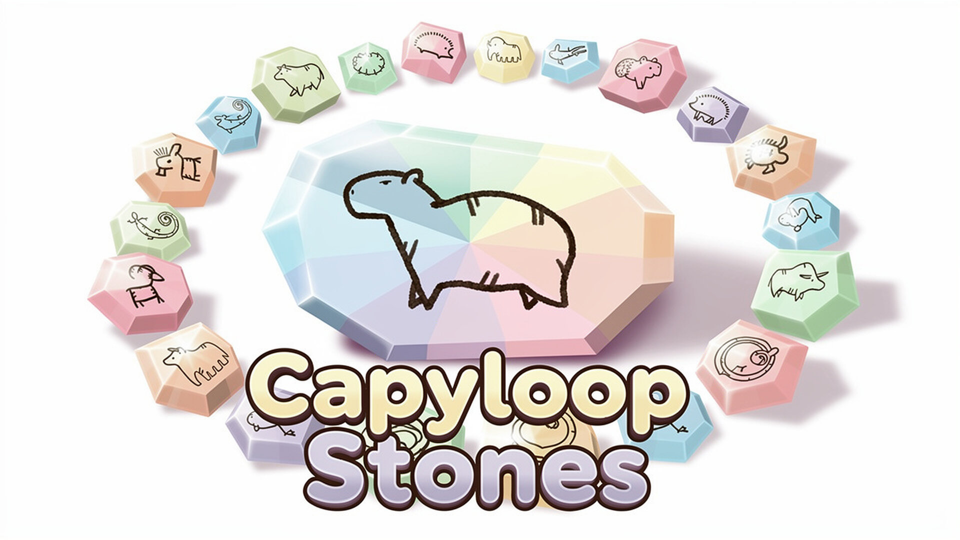 Capyloop Stones - Puzle evolución animal juego