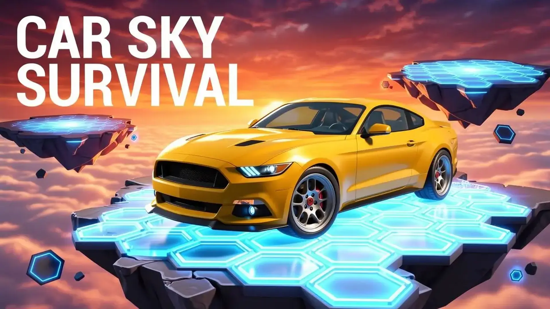Car Sky Survival - لعبة تحدى الجاذبية في سباق