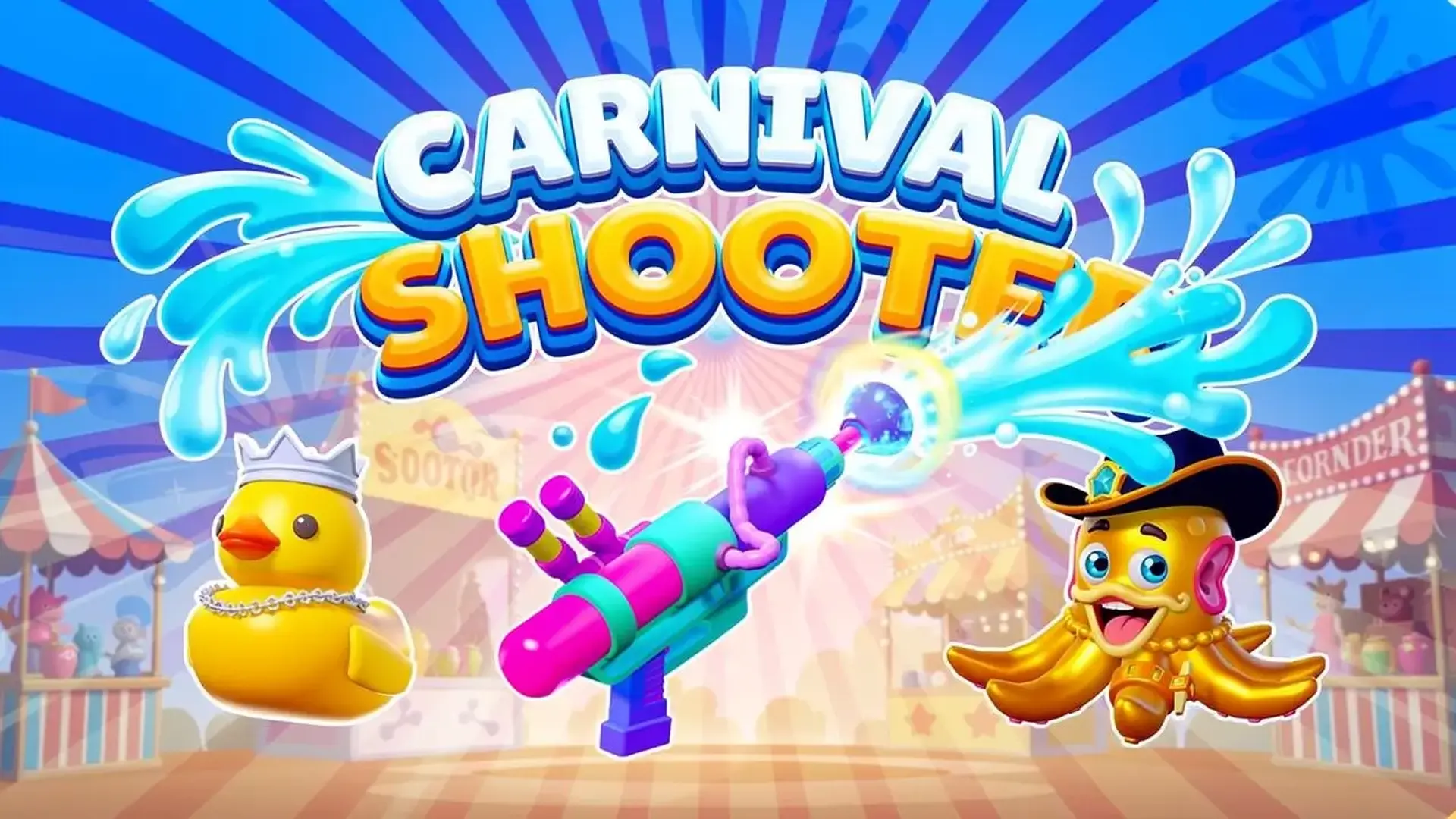 Carnival Shooter - 核心玩法：街机射击+放置经营 畅快爆破，白手起家打造你的狂欢帝国！ 游戏