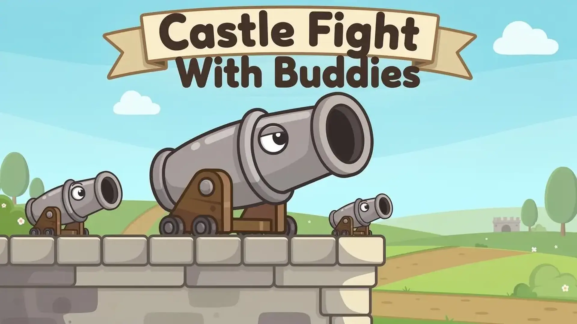 Castle Fight With Buddies - لعبة دفاع استراتيجي بالمدافع وتحديات