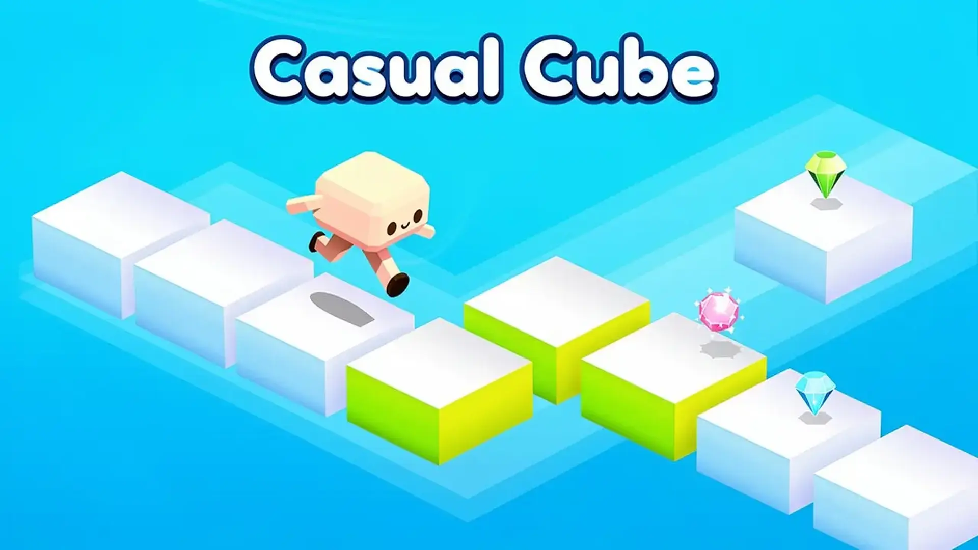 Casual Cube - 极简等距益智平台游戏：掌控灵活方块，穿梭于危险几何迷宫，挑战您的反应极限。 游戏