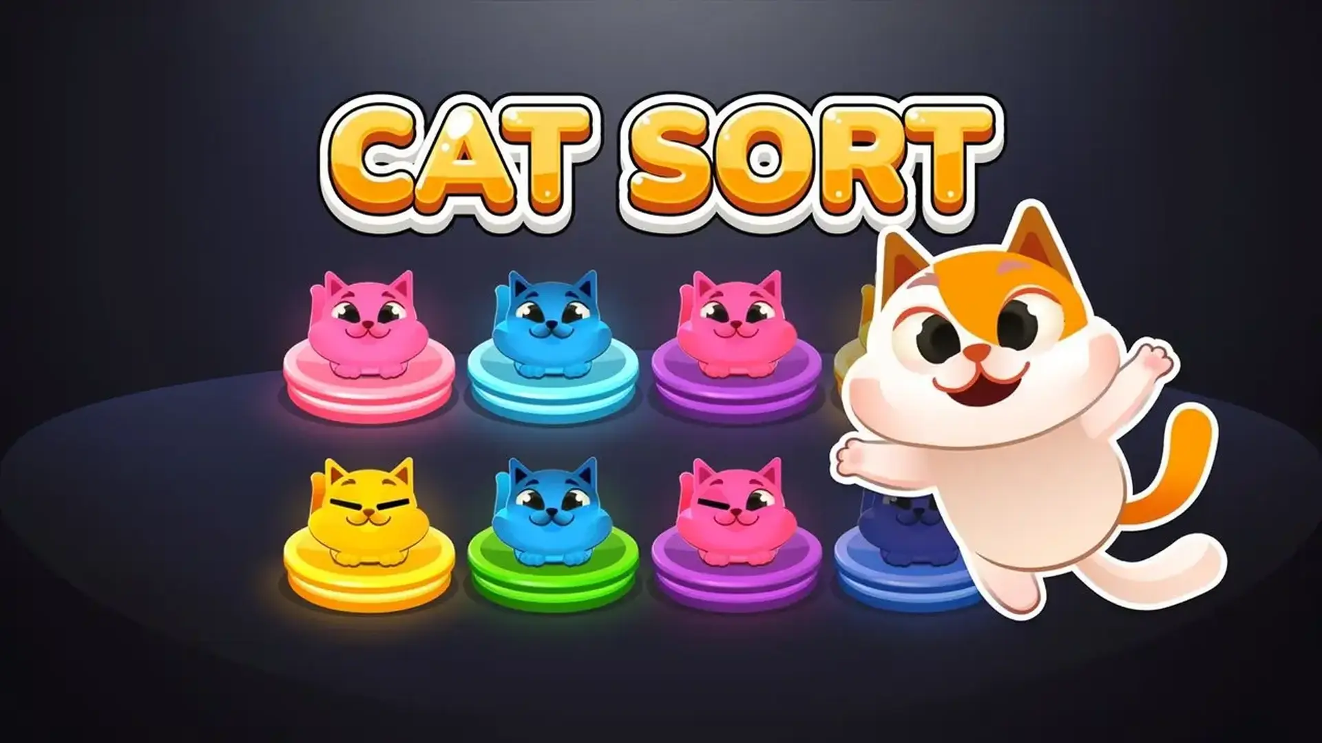 Cat Sort - Ordena Gatos por Color juego