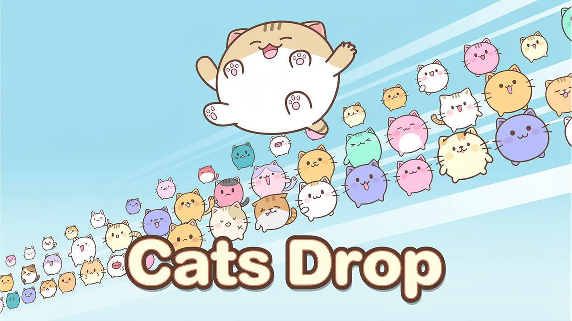 Cats Drop - Rompecabezas gatos juego