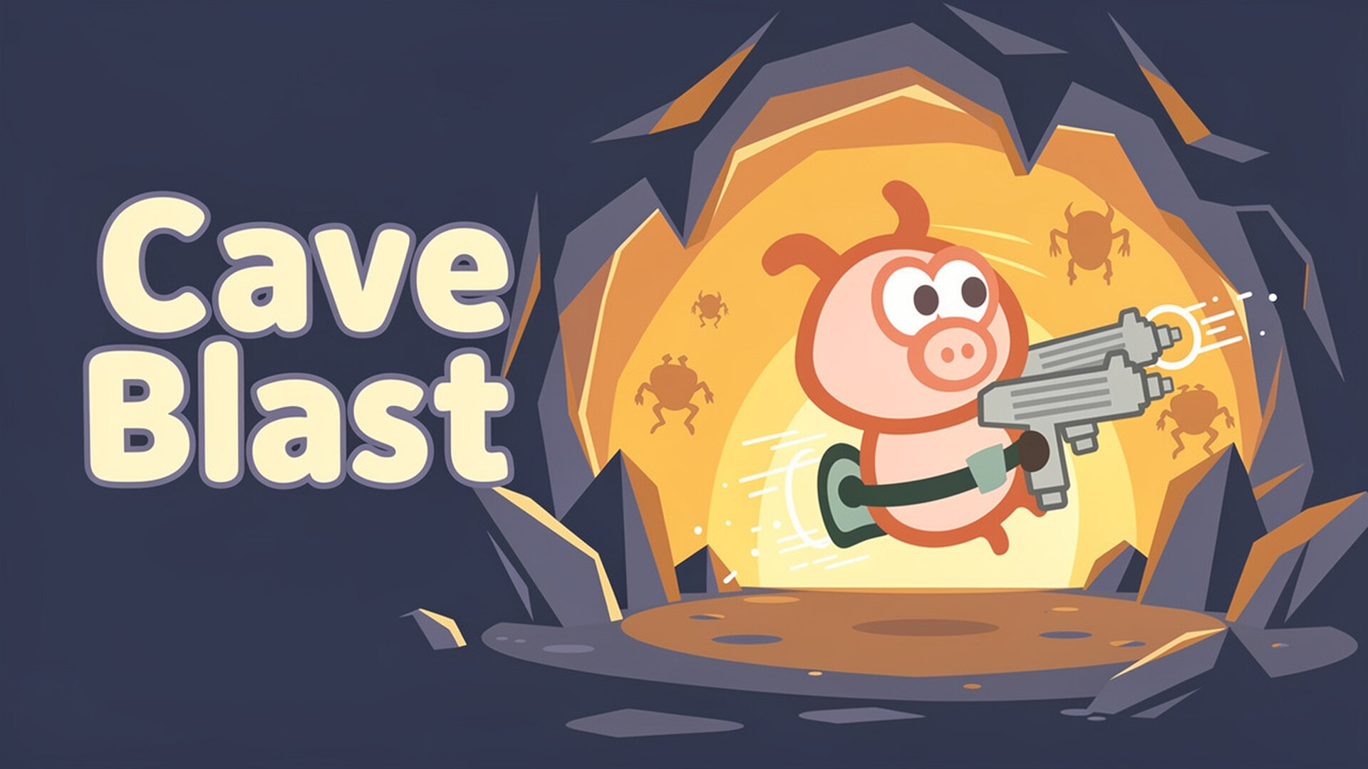 Cave Blast - Shooter arcade jetpack juego