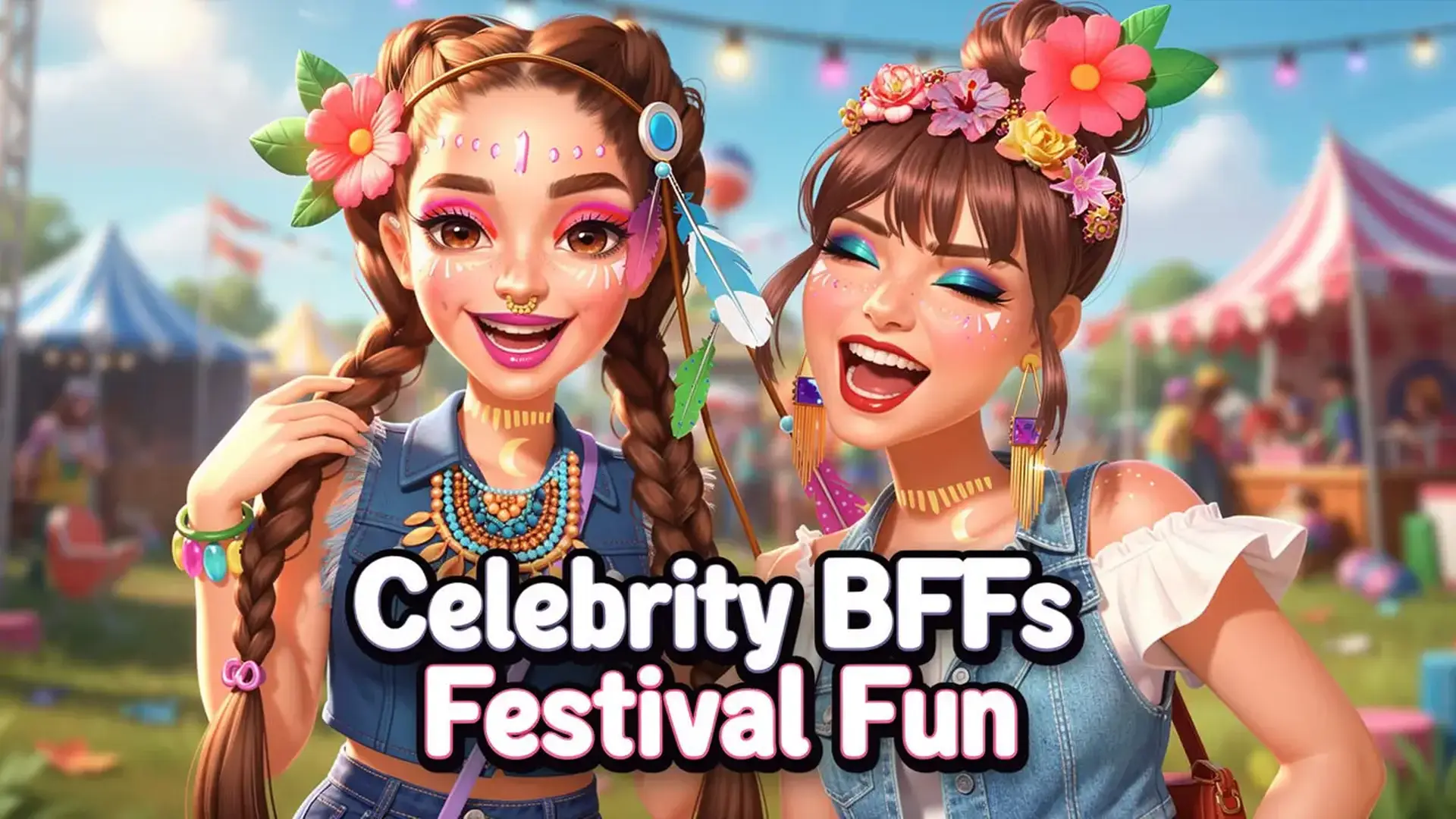 Celebrity BFFs Festival Fun - Simulador moda juego