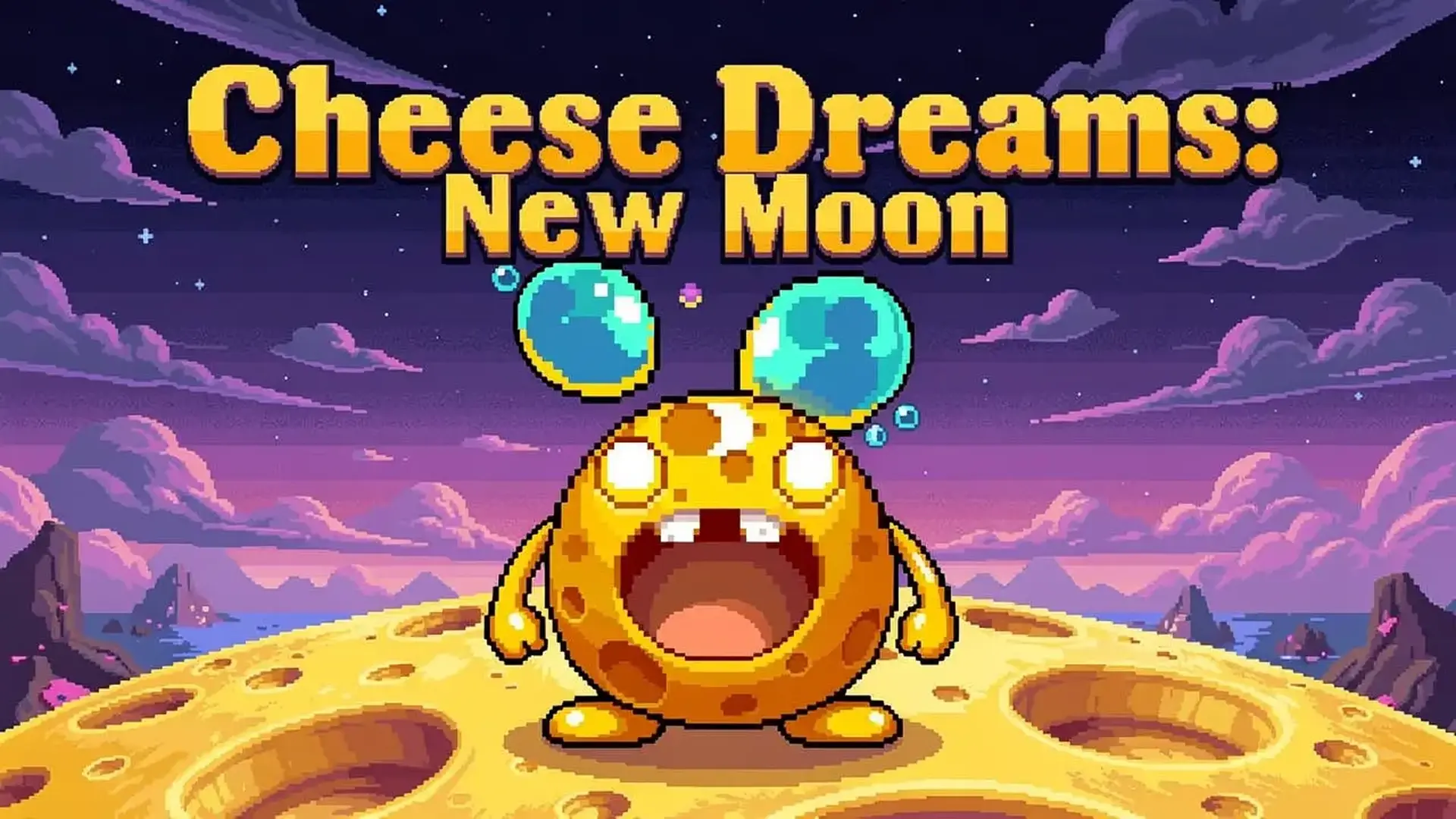 Cheese Dreams: New Moon - 宇宙を跳ね回る物理パズルアクション！Nitromeの名作でエイリアンの包囲網を突破せよ。 ゲーム