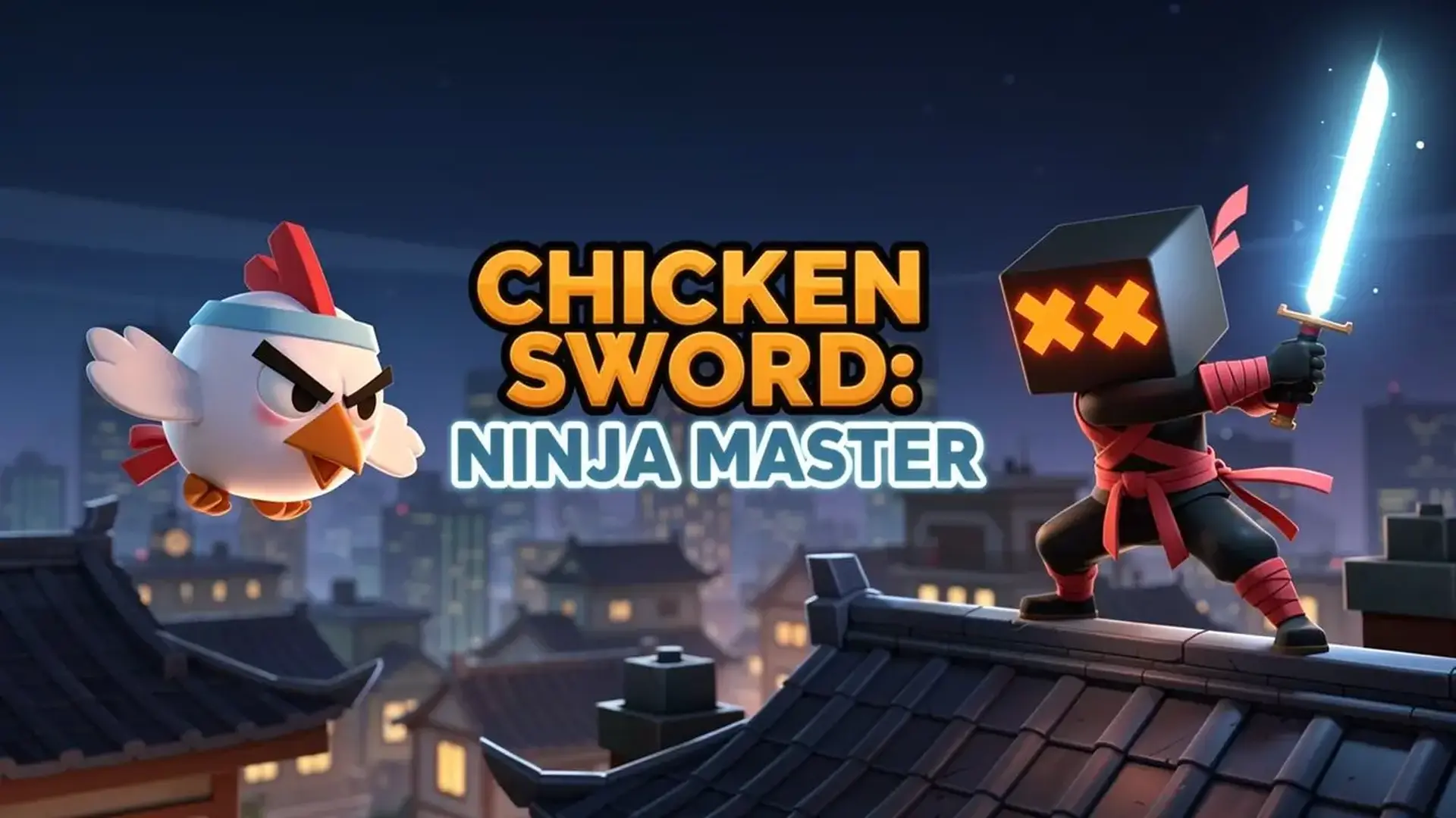 Chicken Sword: Ninja Master - Plataforma Ação jogo