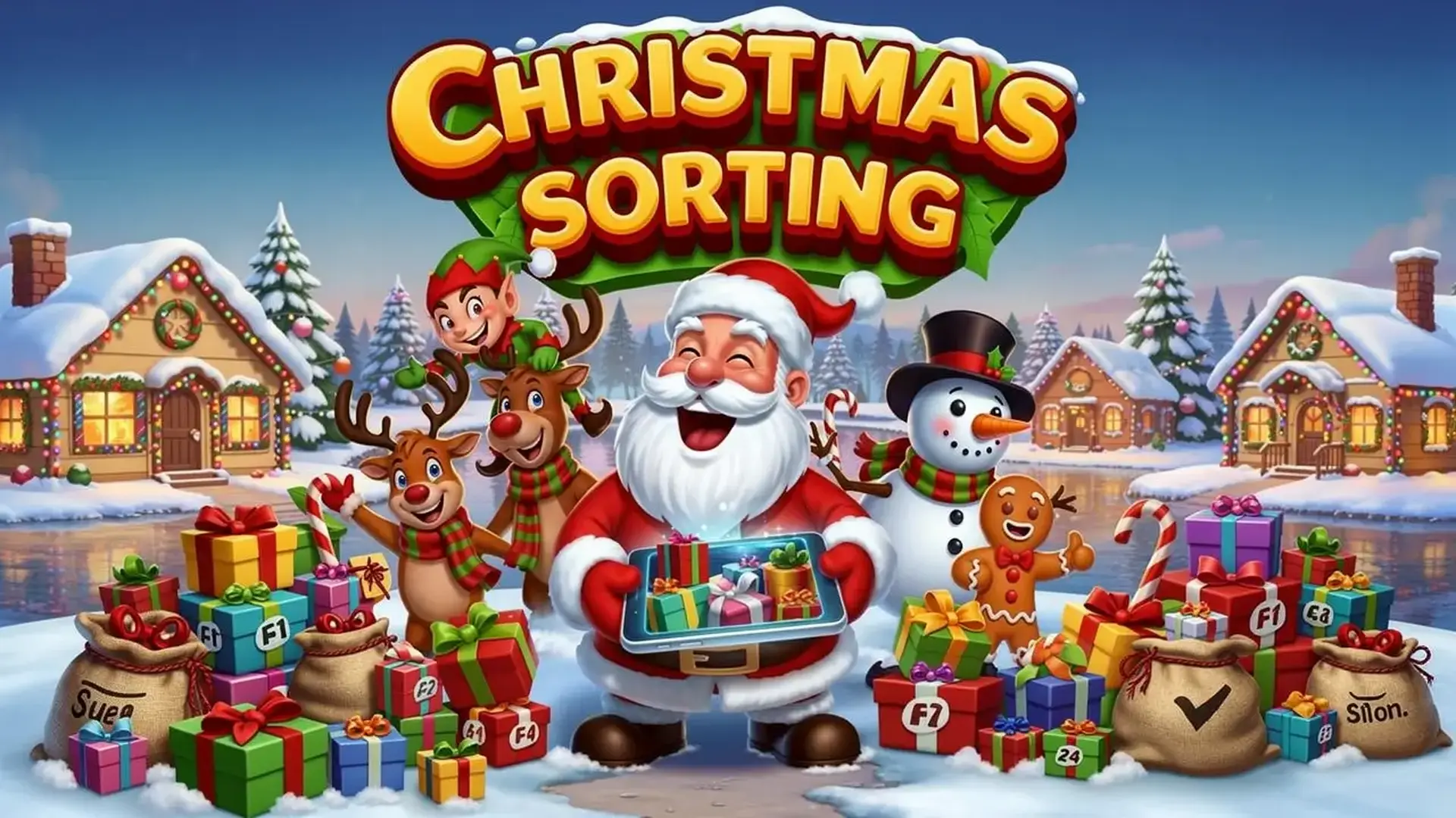 Christmas Sorting - puzzle game