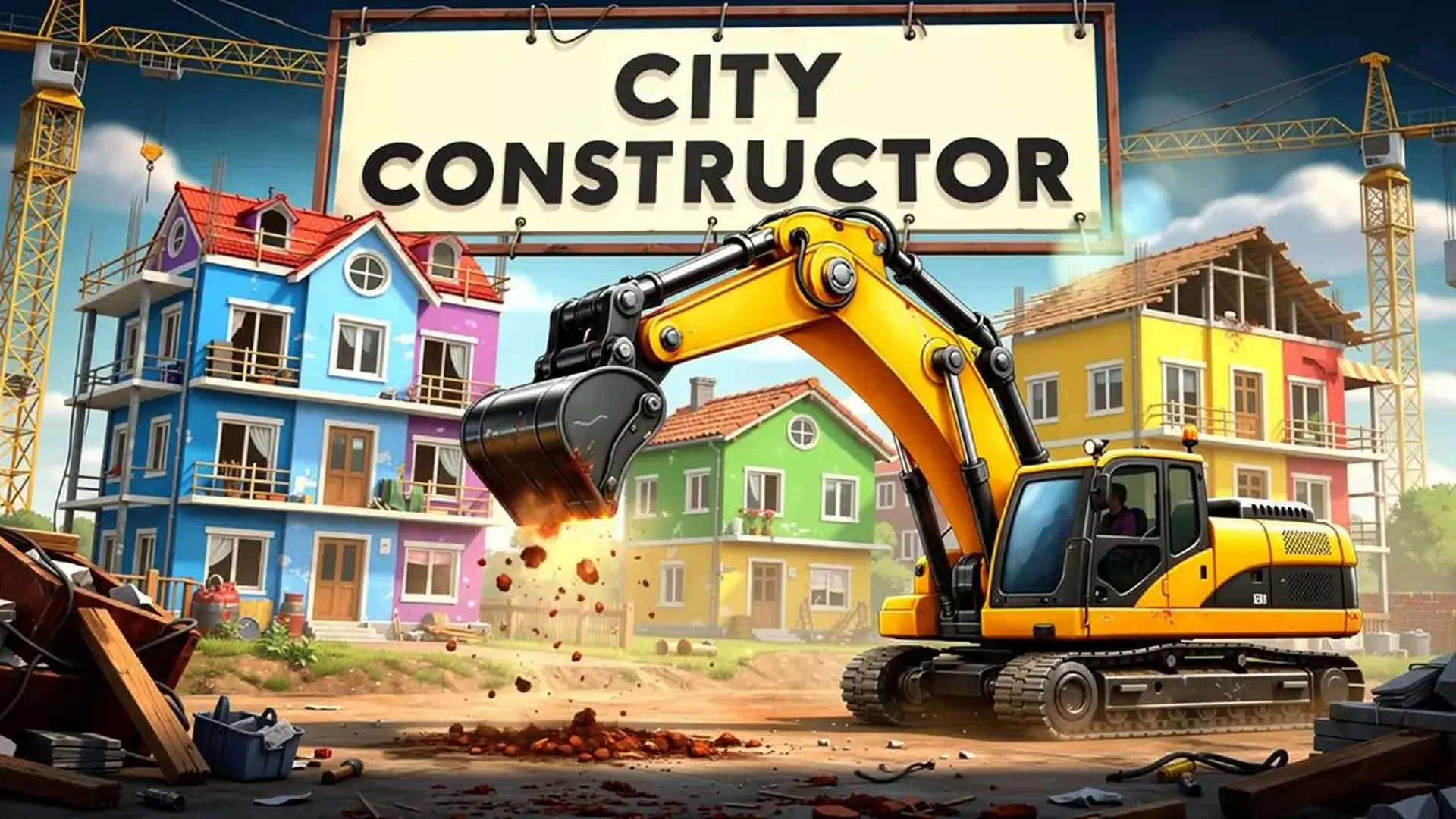 City Constructor - Simulador Construcción y Puzles juego
