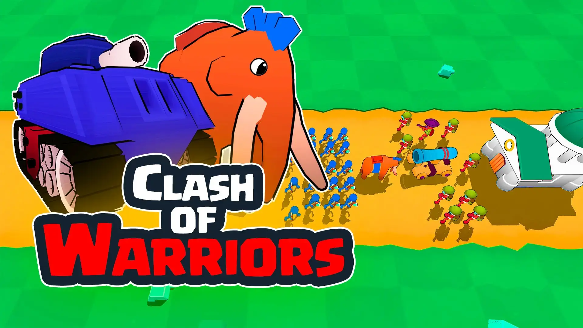 Clash of Warriors - Monte seu Baralho jogo