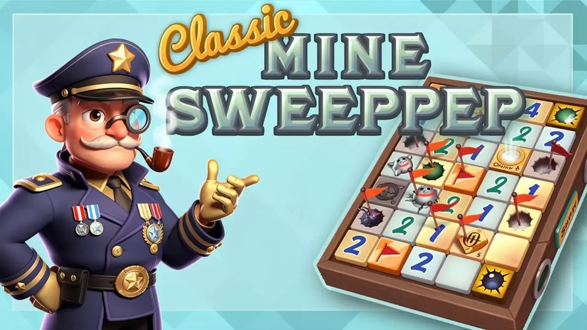 Classic Minesweeper - Puzzle Lógica Retrô jogo