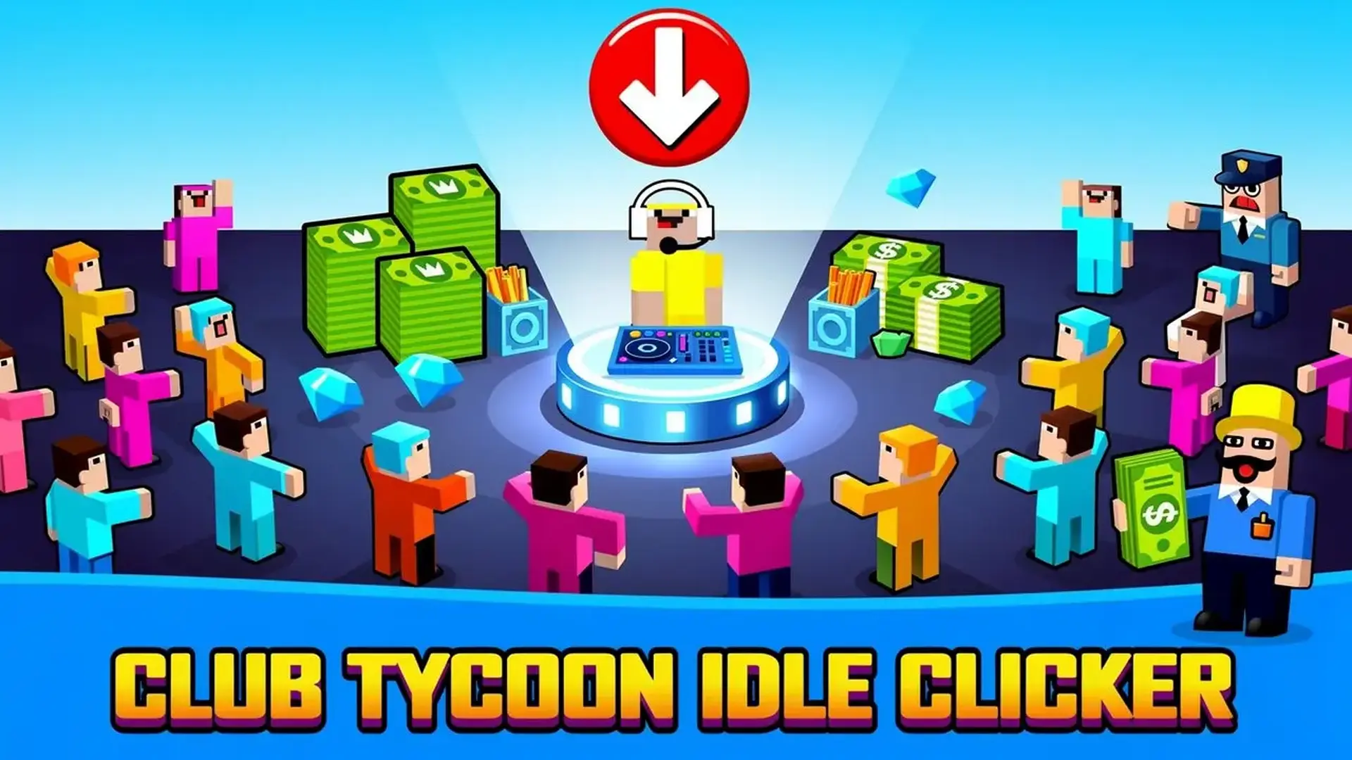 Club Tycoon: Idle Clicker - grow nightclub small club game