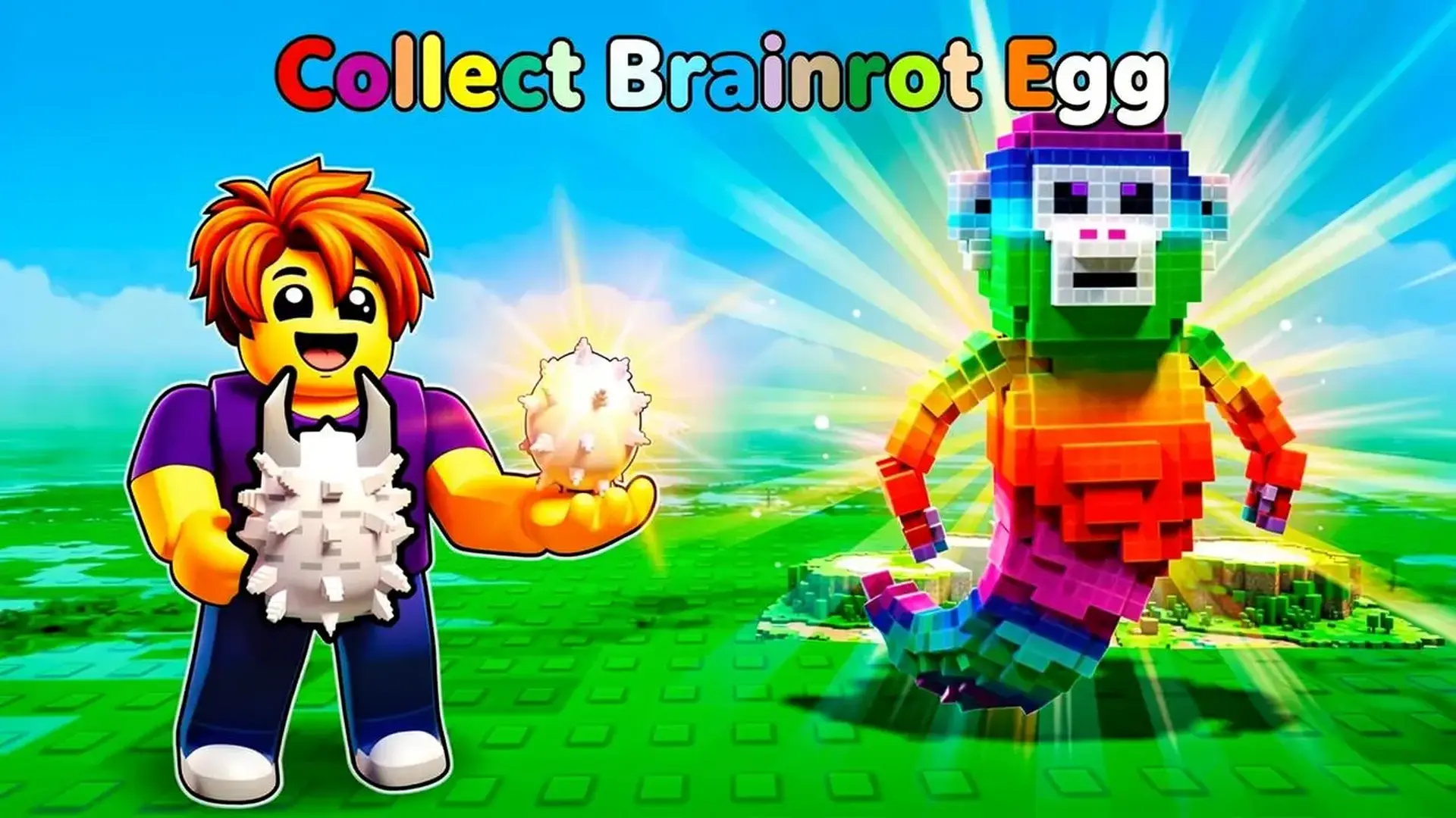 Collect Brainrot Egg - Idle Colección Memes Construye juego