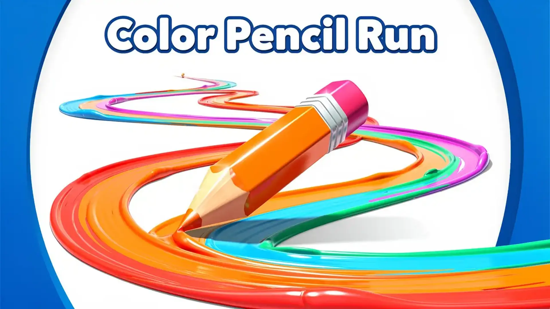 Color Pencil Run - Carrera 3D obstáculos juego