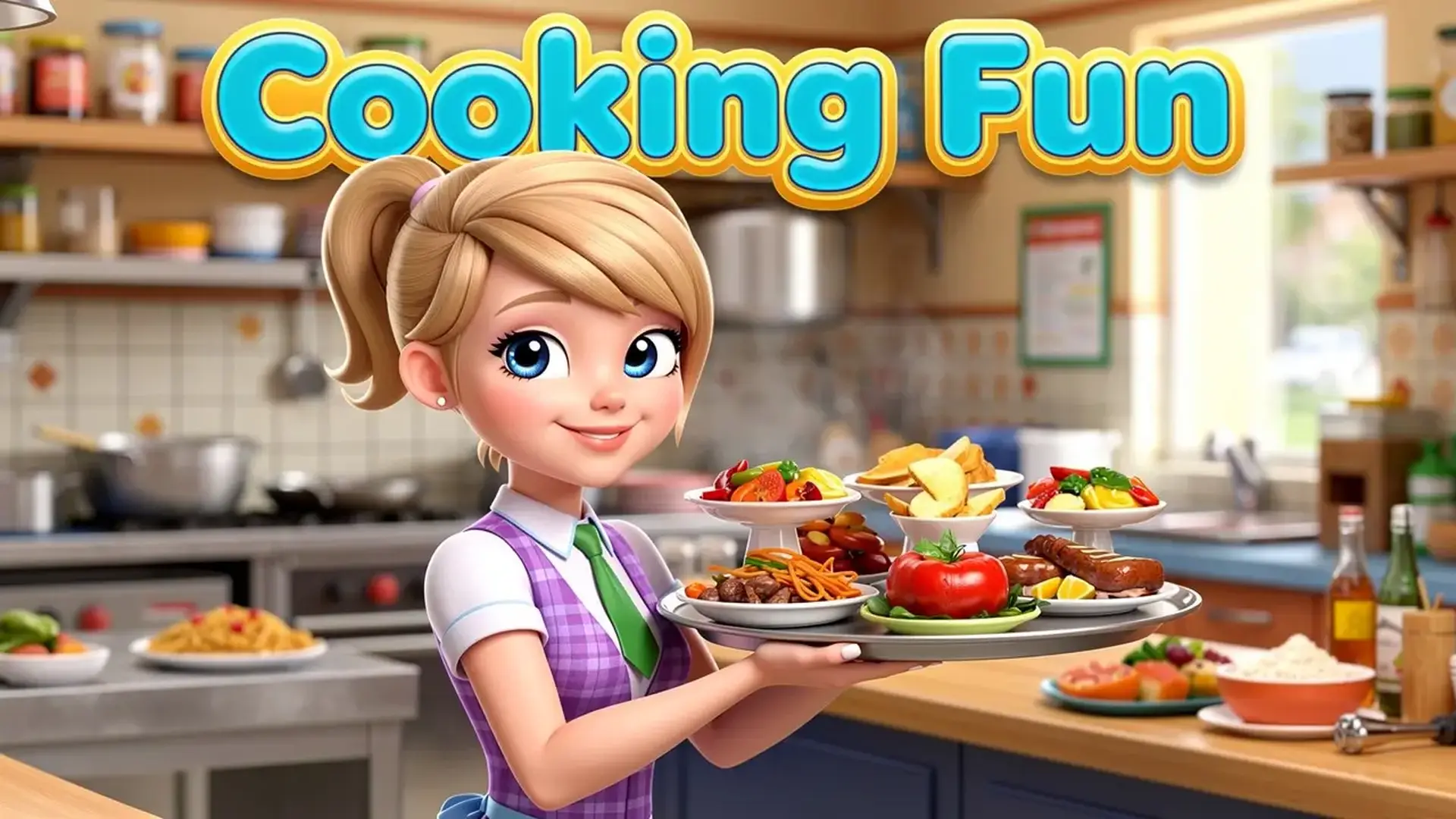 Cooking Fun - 时间管理餐厅经营模拟器：在极限时间内优化资源，升级厨房，体验疯狂烹饪的极致快感！ 游戏
