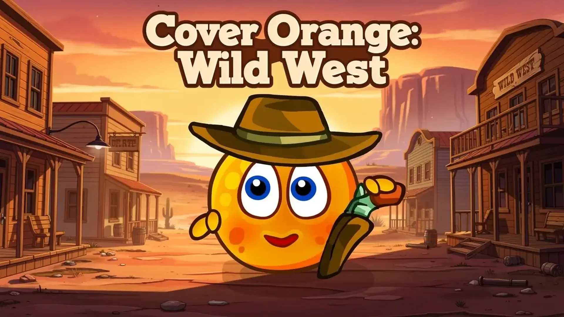 Cover Orange: Wild West - Puzzle física jogo