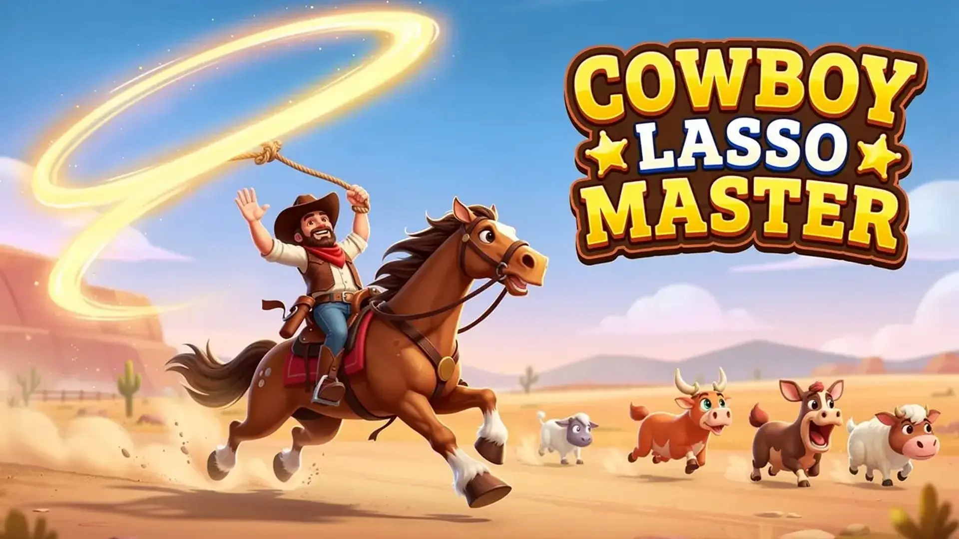 Cowboy Lasso Master - Simulación Idle Oeste juego