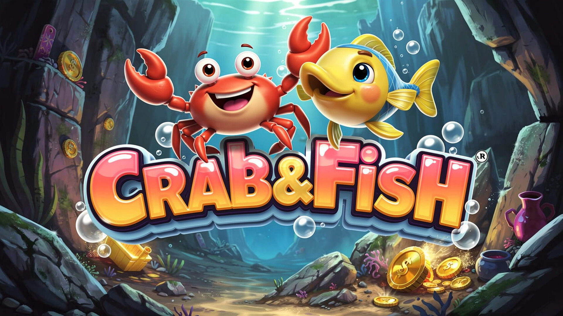 Crab & Fish - Puzzle Física jogo