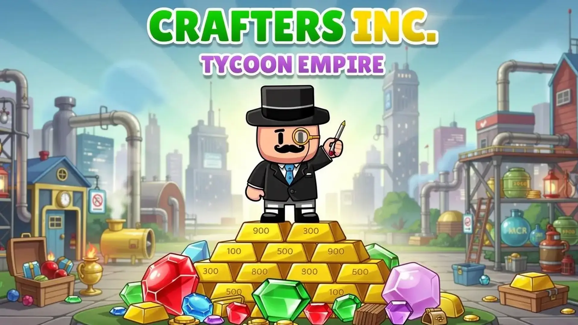 Crafters Inc: Tycoon Empire - Simulador negocios juego