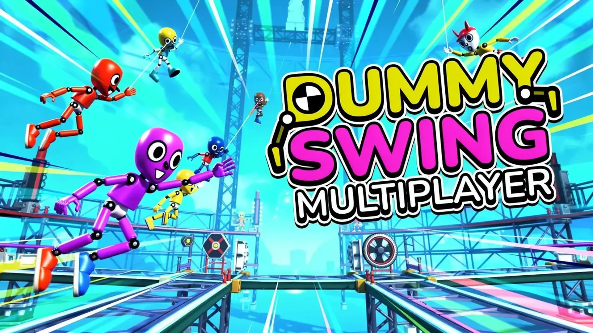 Crazy Dummy Swing Multiplayer - Arcade física ragdoll juego