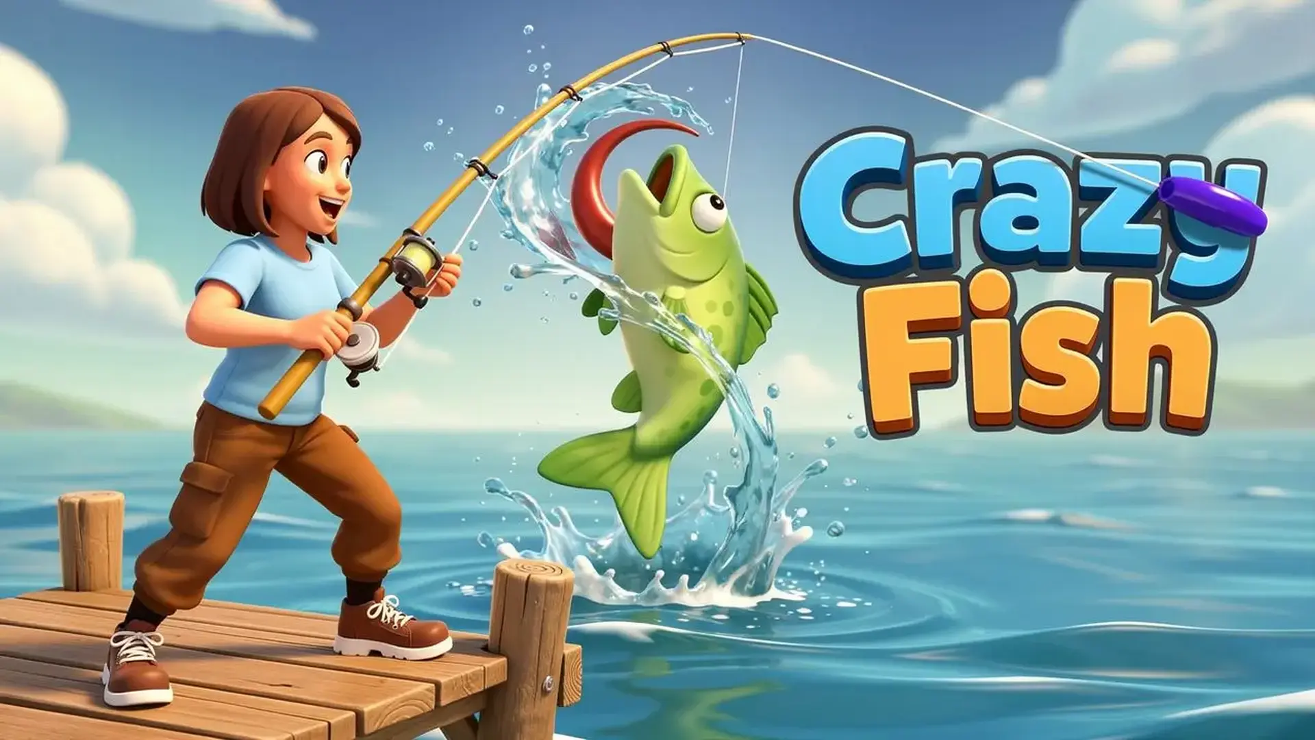 Crazy Fish - Соревновательная рыбалка игра