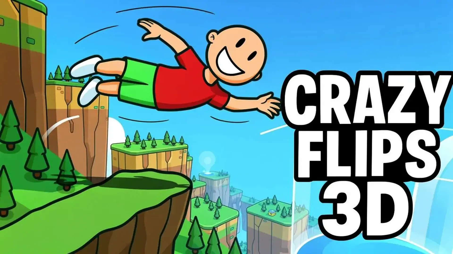 Crazy Flips 3D - Динамичные 3D Сальто игра