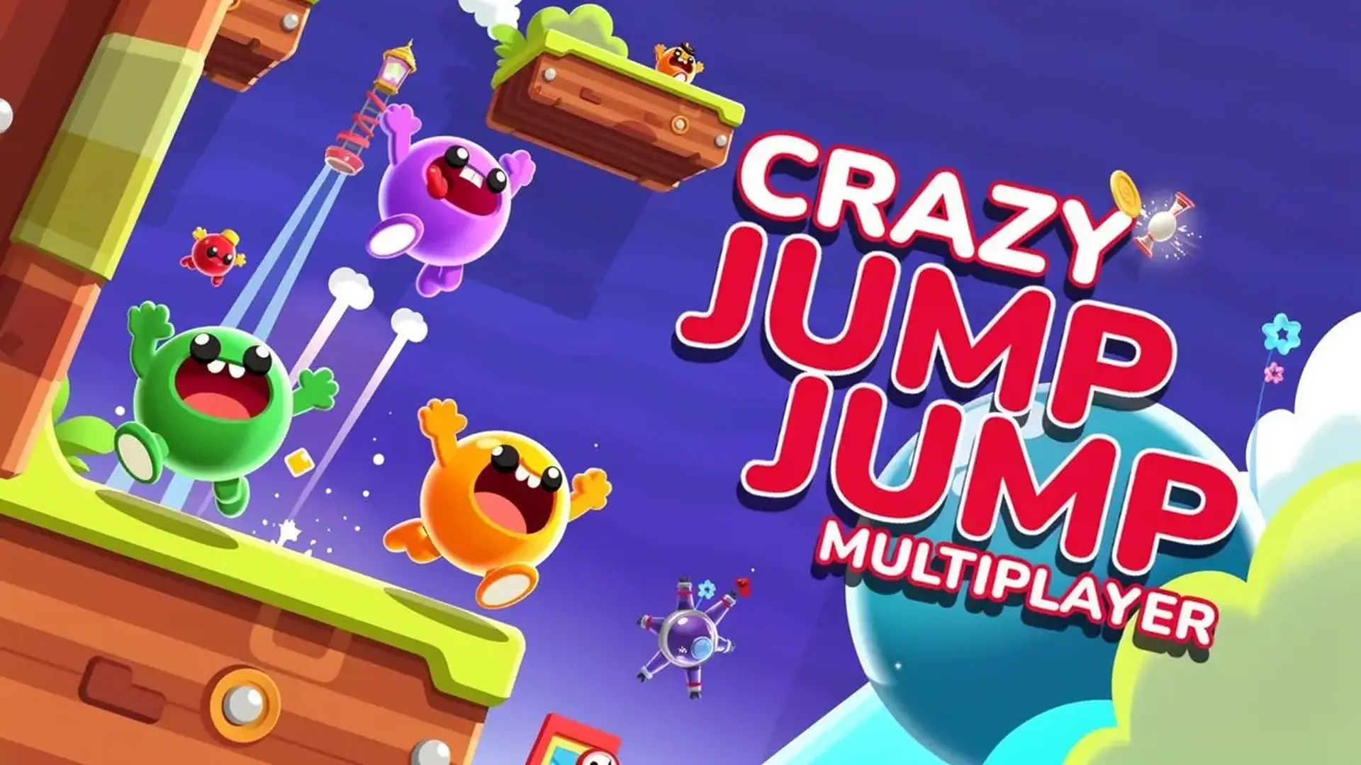 Crazy Jump Jump Multiplayer - Adictivo arcade escalada vertical juego
