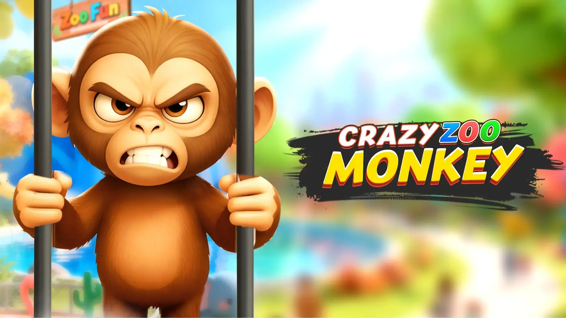Crazy Zoo Monkey - Simulador Sandbox 3D juego