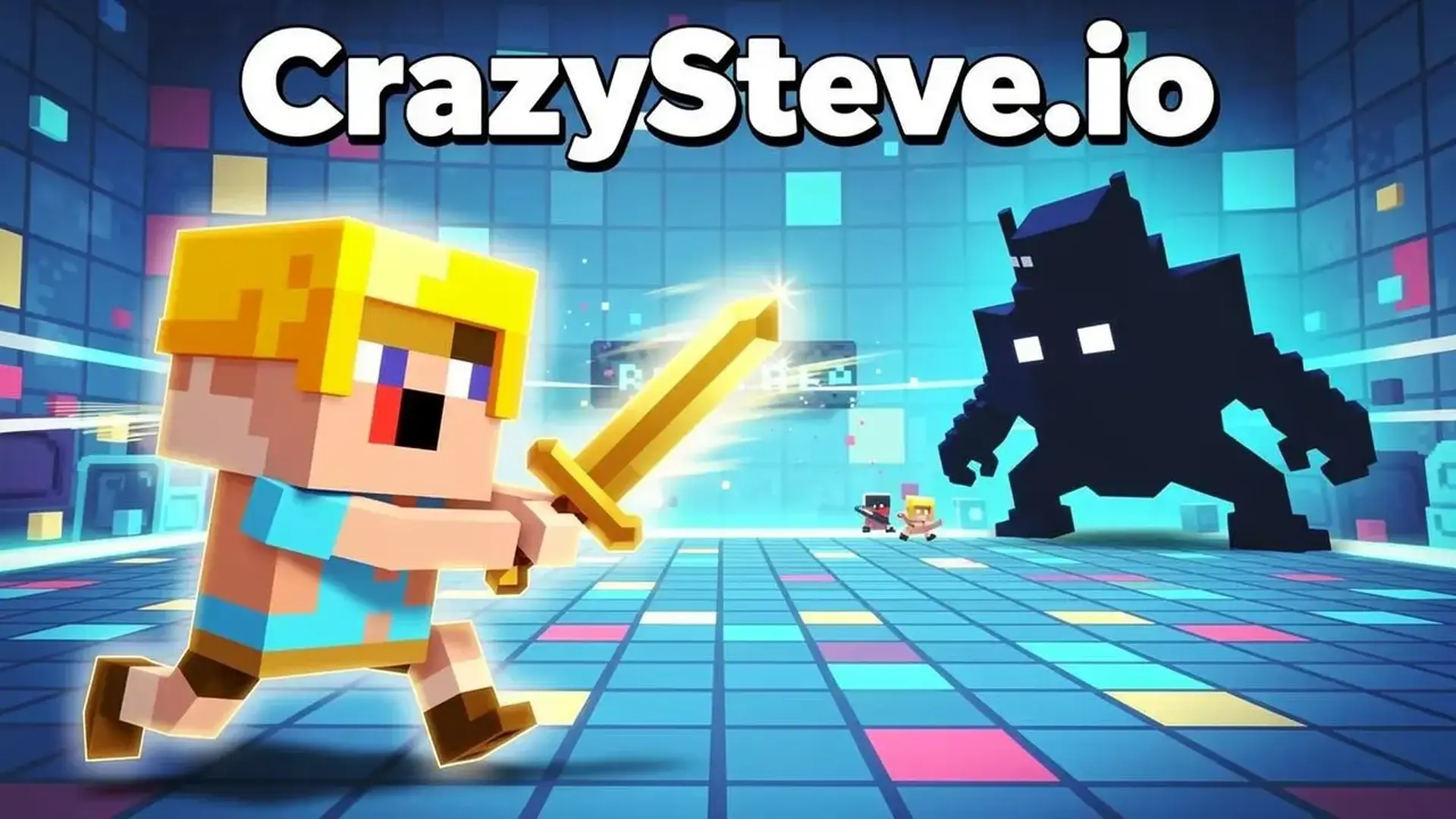 CrazySteve.io - Batalla Supervivencia Pixel juego