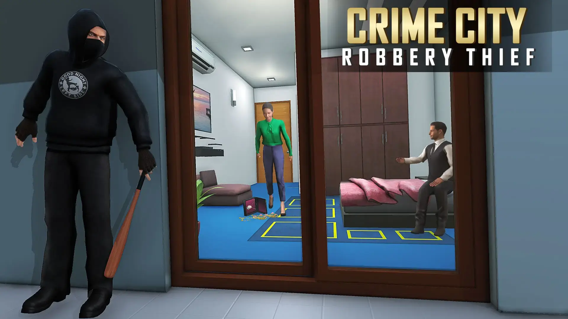 Crime City Robbery Thief Games - master stealth game
