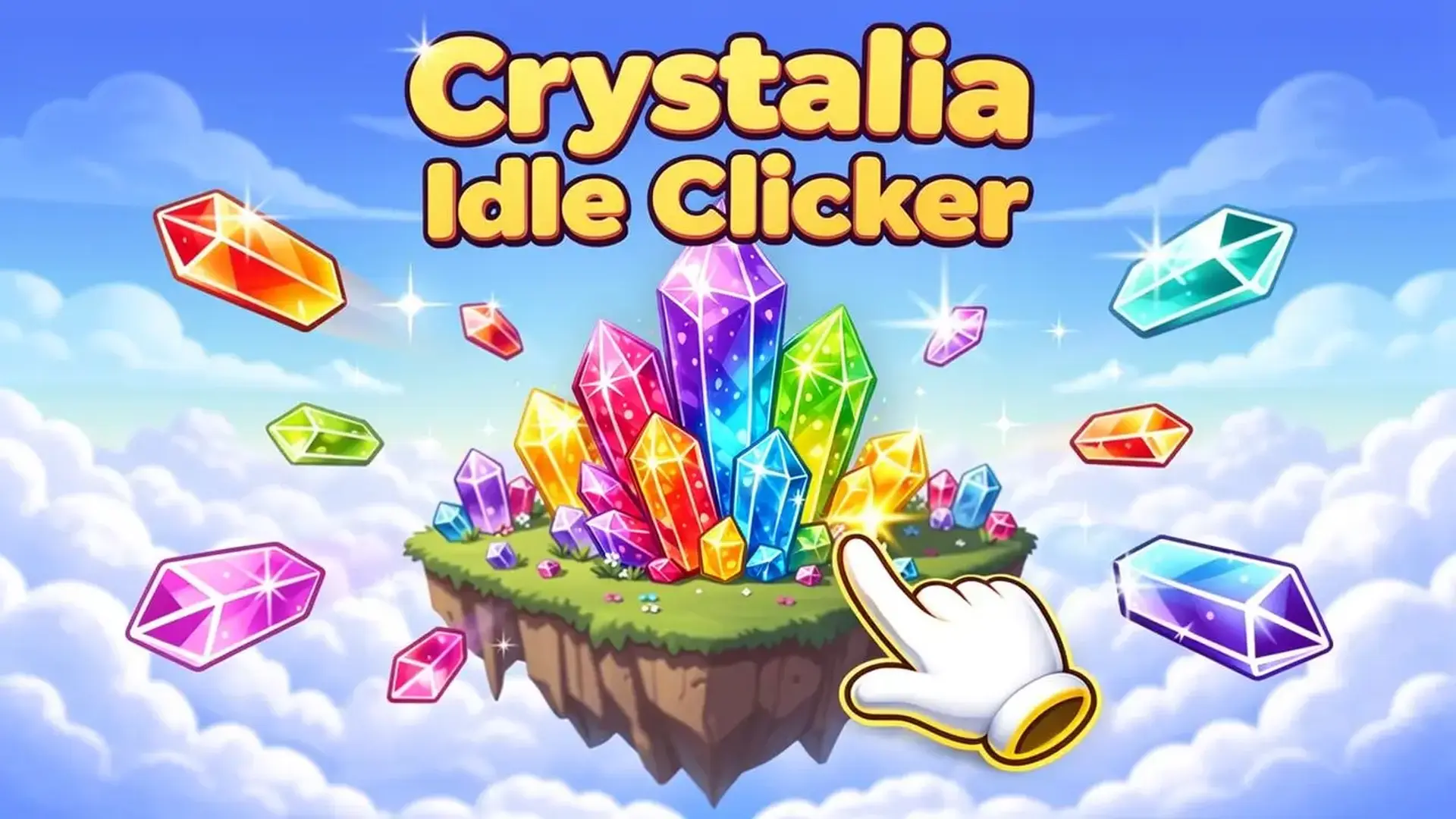 Crystalia Idle Clicker - 放置采矿大亨模拟器 自动化宇宙水晶帝国，无限升级，探索远古遗物！ 游戏