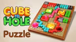 Cube to Hole Puzzle - Online spielen