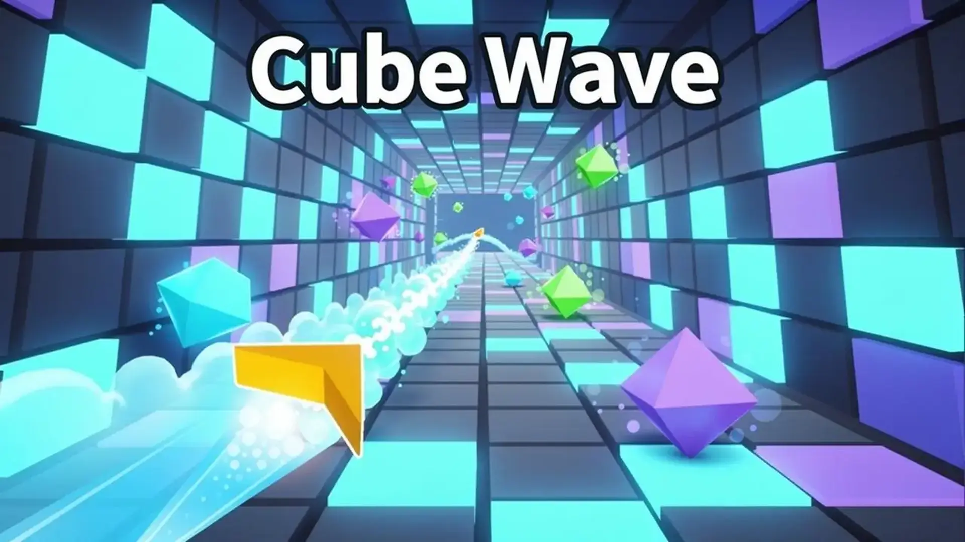 Cube Wave - Runner Geométrico Alta Velocidade jogo