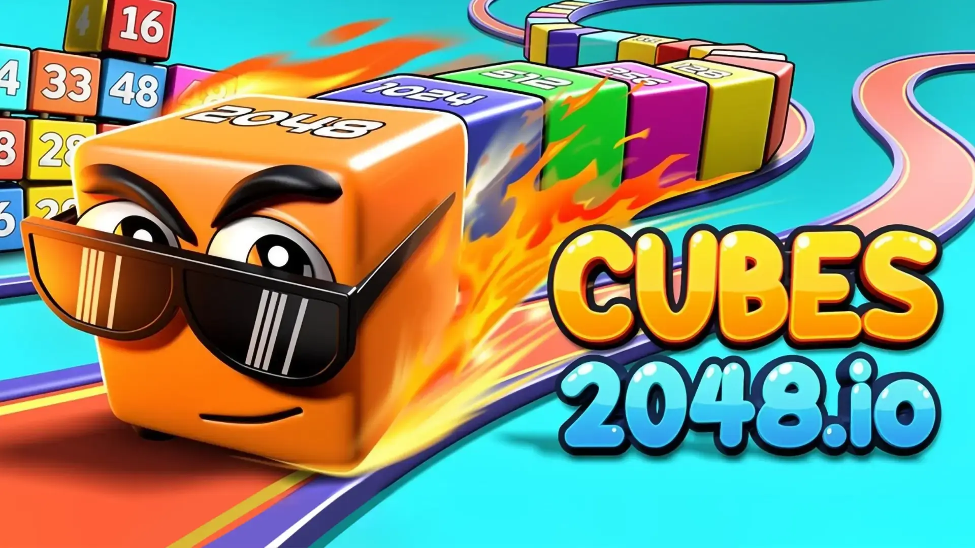 Cubes 2048.io - Fusiona cubos en épico juego