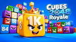 Cubes 2048 Royale - Играть онлайн