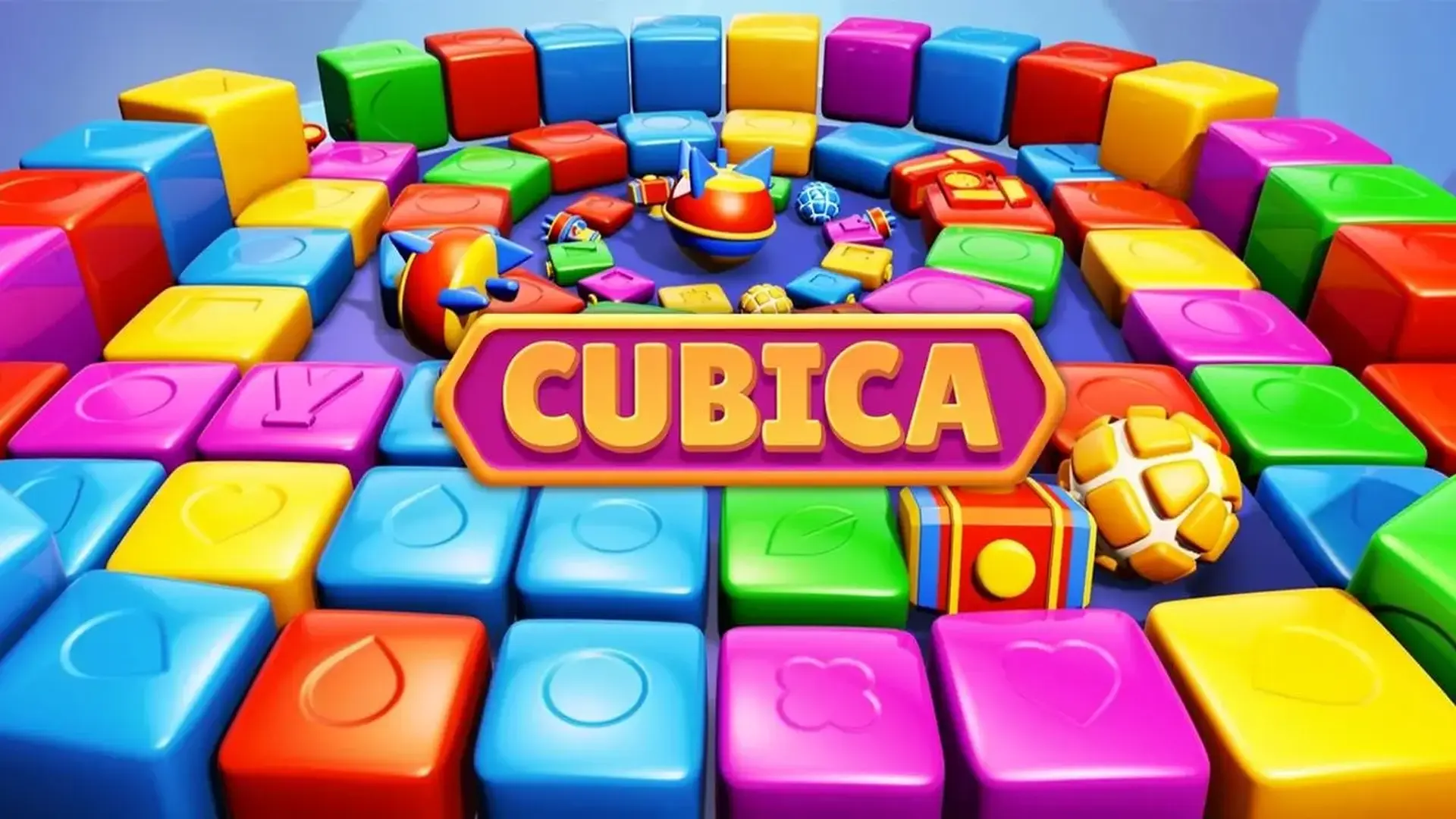 Cubica - لعبة لغز مطابقة المكعبات استرخِ