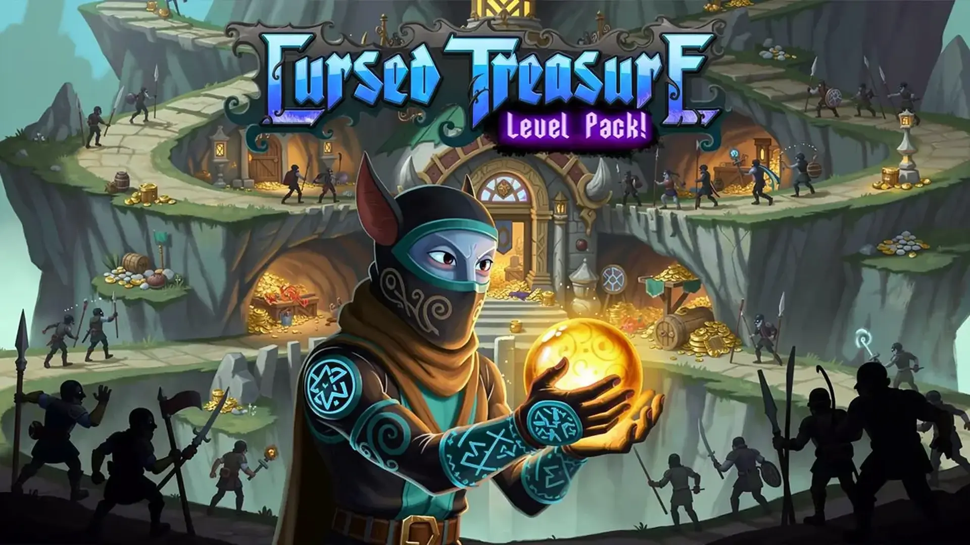 Cursed Treasure Level Pack - Tower Defense fantasía juego