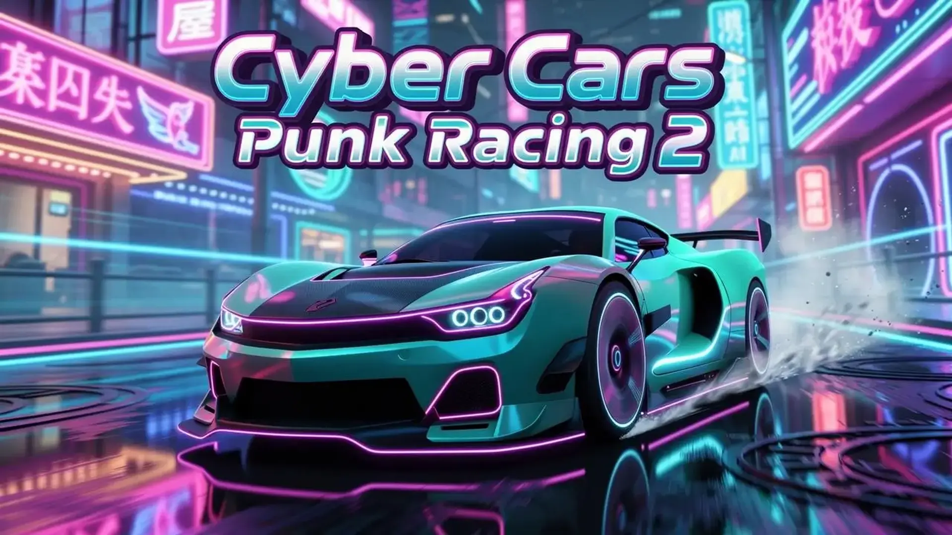 Cyber Cars Punk Racing 2 - Carreras futuristas coches 3D juego