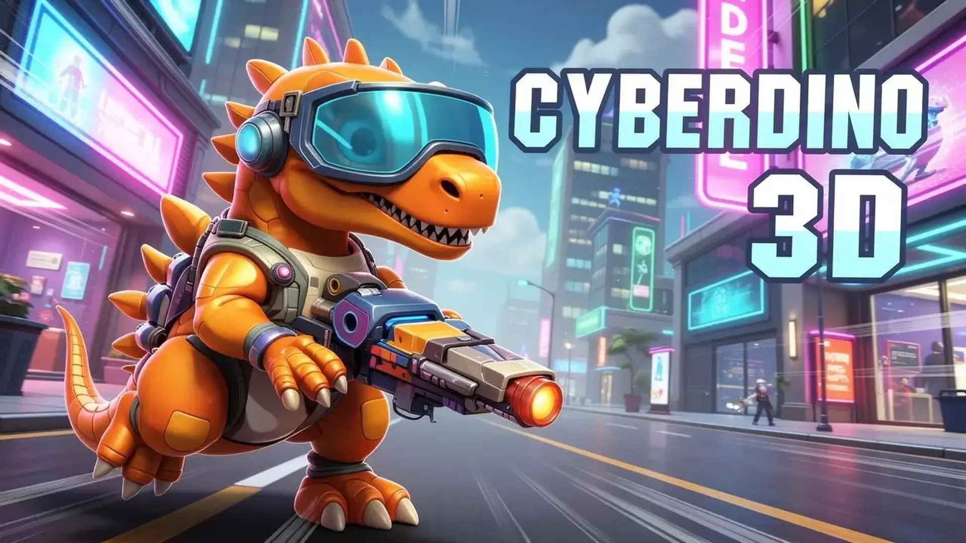 CyberDino 3D - 未来机甲恐龙格斗 操控你的赛博巨兽，体验史诗级升级与竞技场霸权！ 游戏