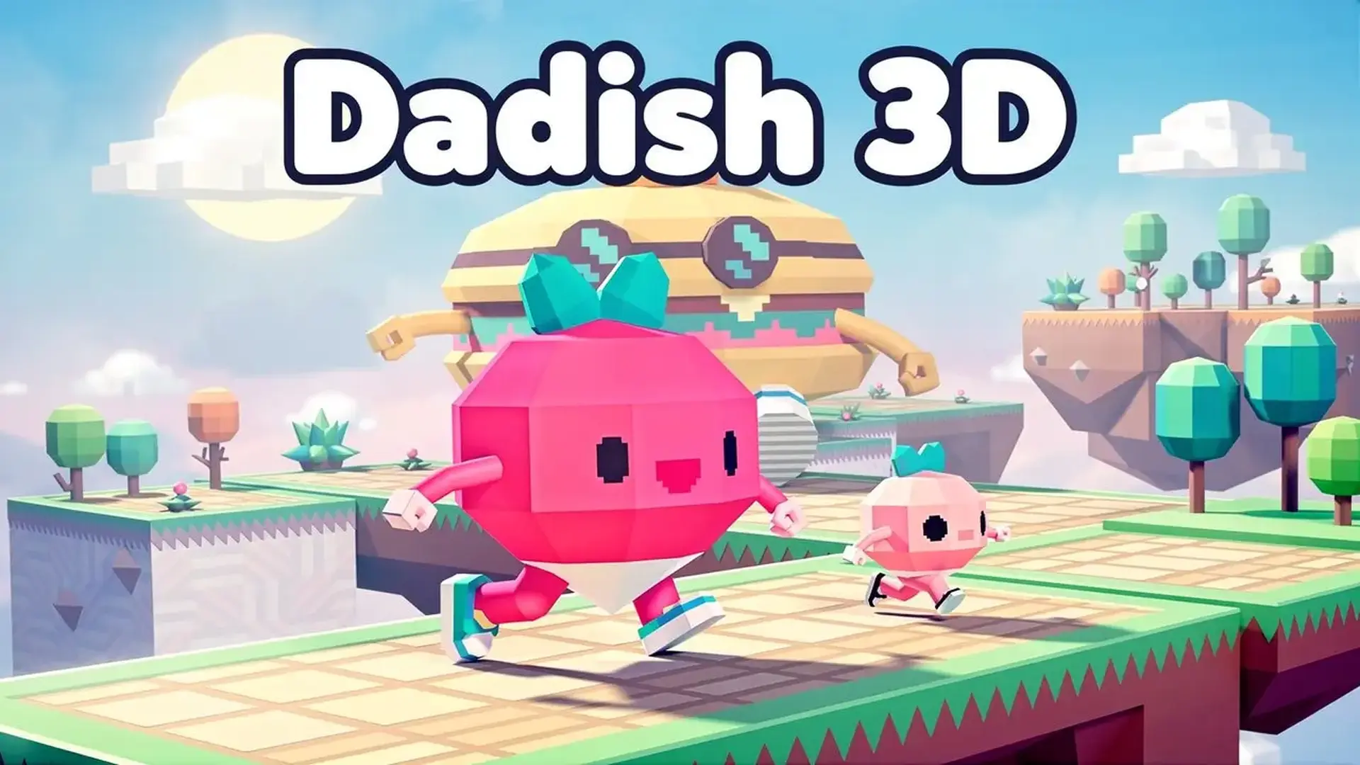Dadish 3D - 3D平台动作冒险新巅峰：在充满挑战的关卡中智斗快餐强敌，找回失踪的傲娇萝卜孩子！ 游戏