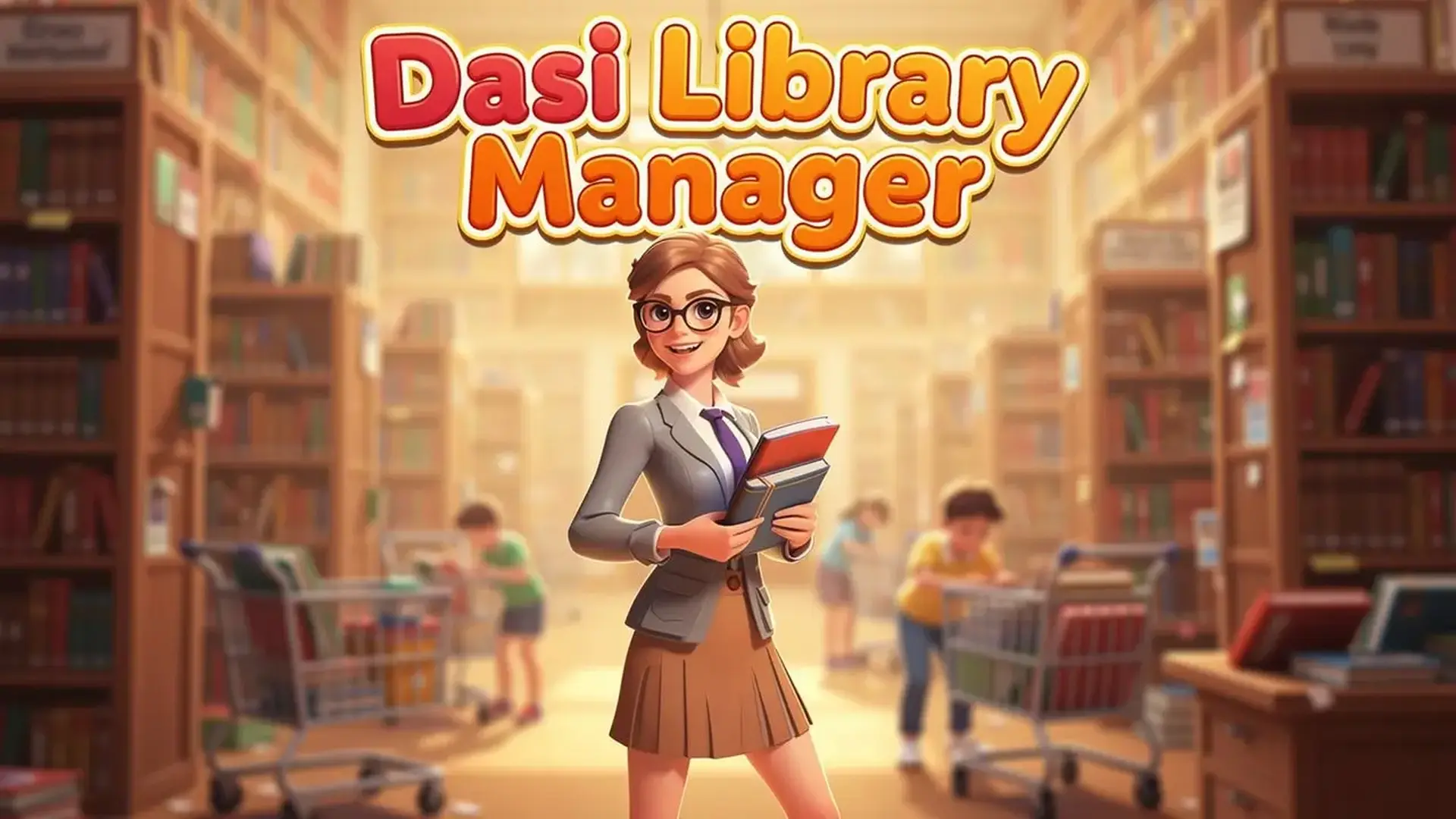 Dasi Library Manager - Simulador Tycoon 3D juego
