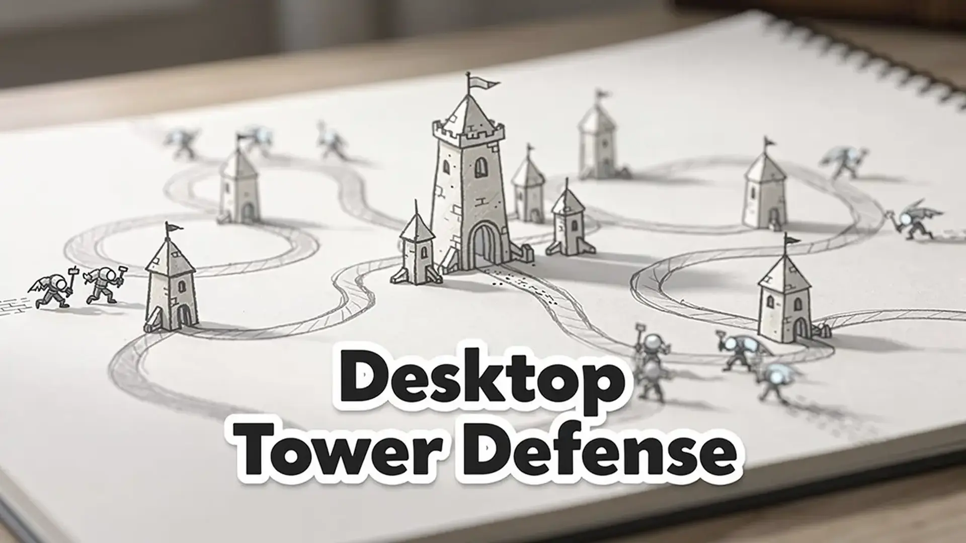 Desktop Tower Defense - لعبة استراتيجية برج الدفاع الكلاسيكية
