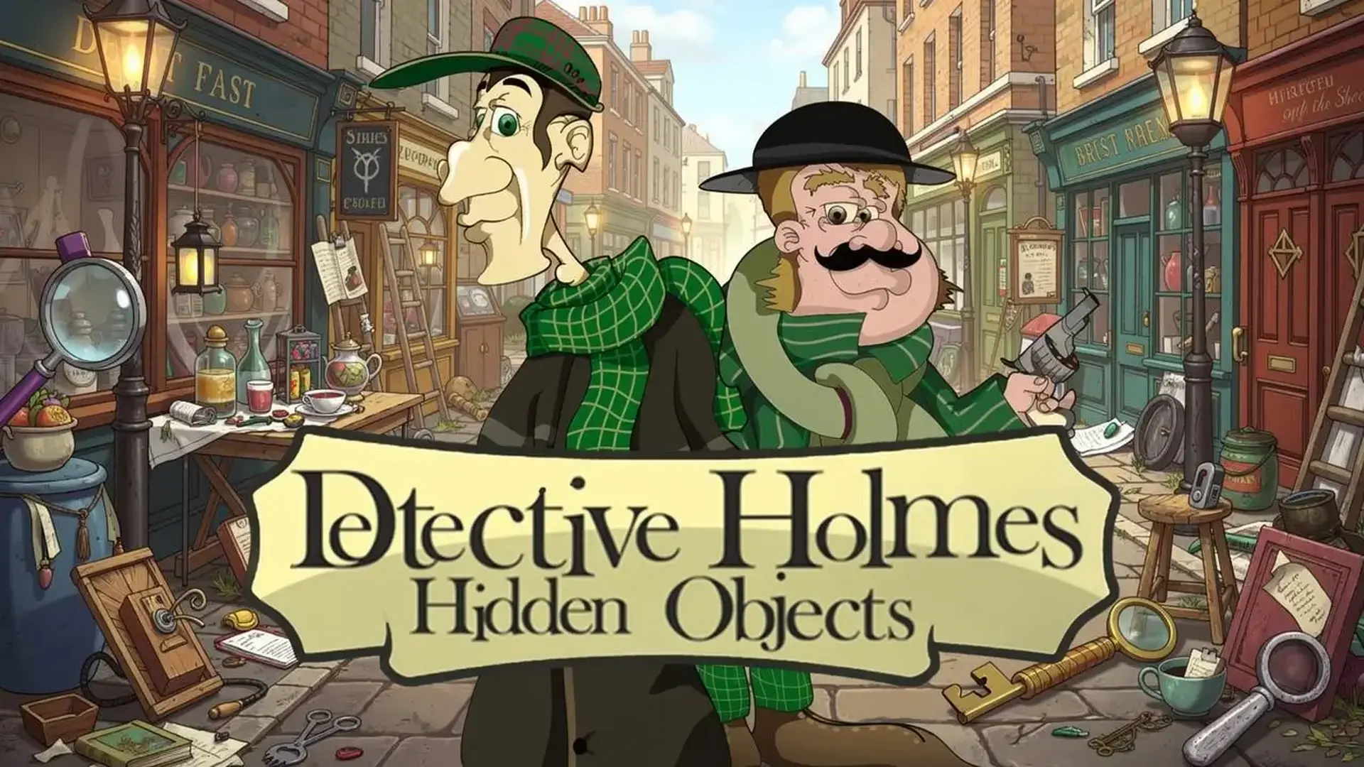 Detective Holmes: Hidden Object - Aventura objetos ocultos juego