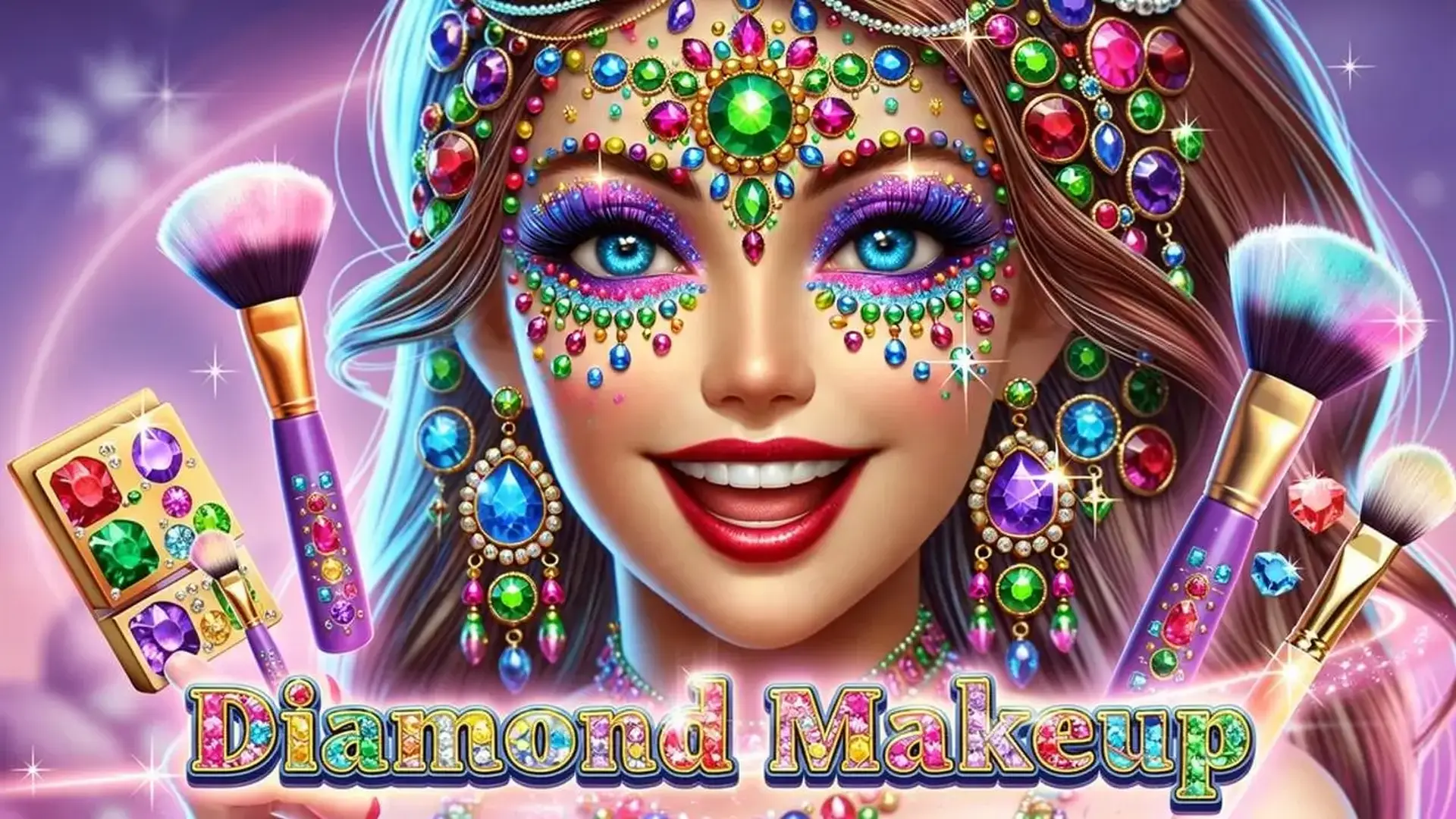 Diamond Makeup - Puzles Match-3 y Maquillaje juego