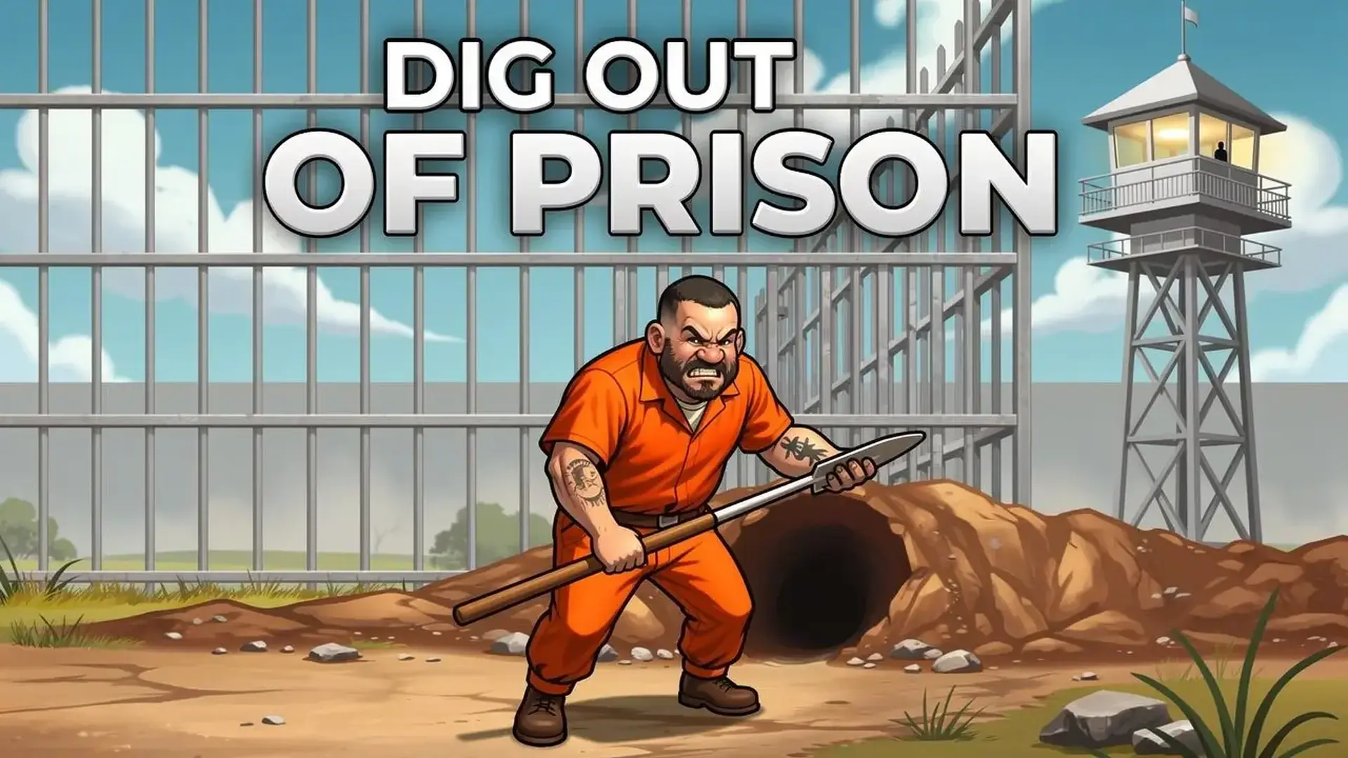 Dig out of Prison - لعبة محاكاة الهروب من السجن