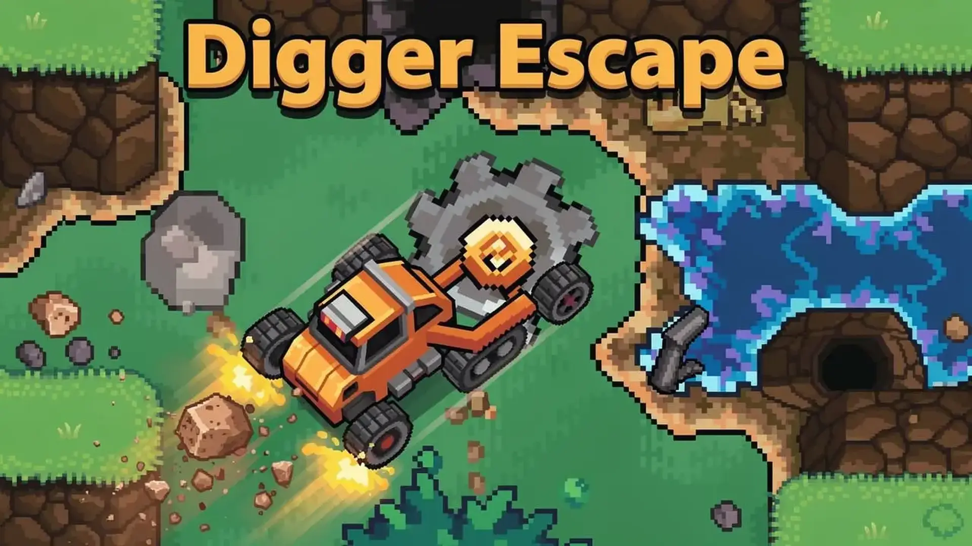 Digger Escape - jeu de Puzzle Physique