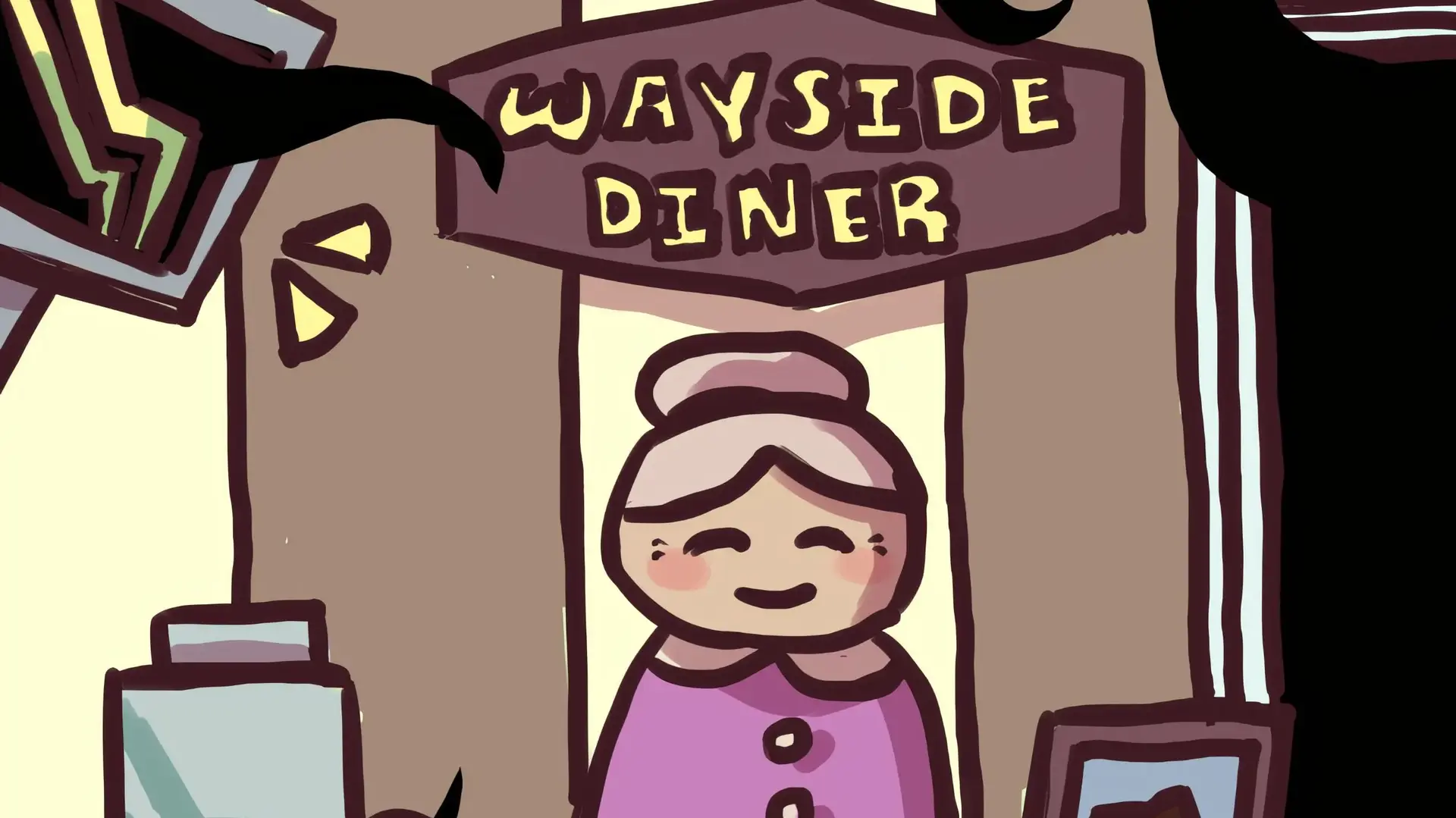 Diner in the Storm - puzzle game
