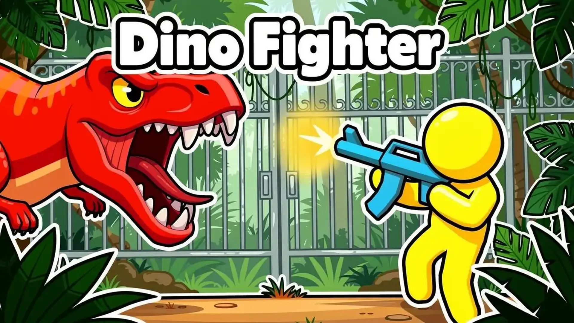 Dino Fighter - Supervivencia Dino Extrema juego