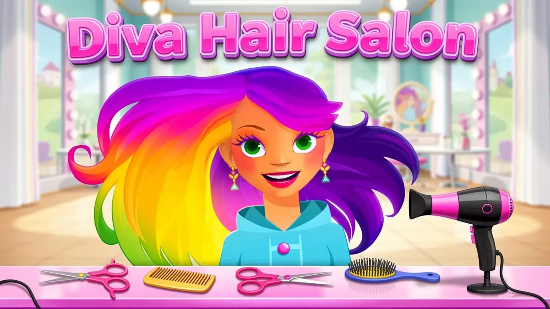 Diva Hair Salon - Simulador Peluquería juego