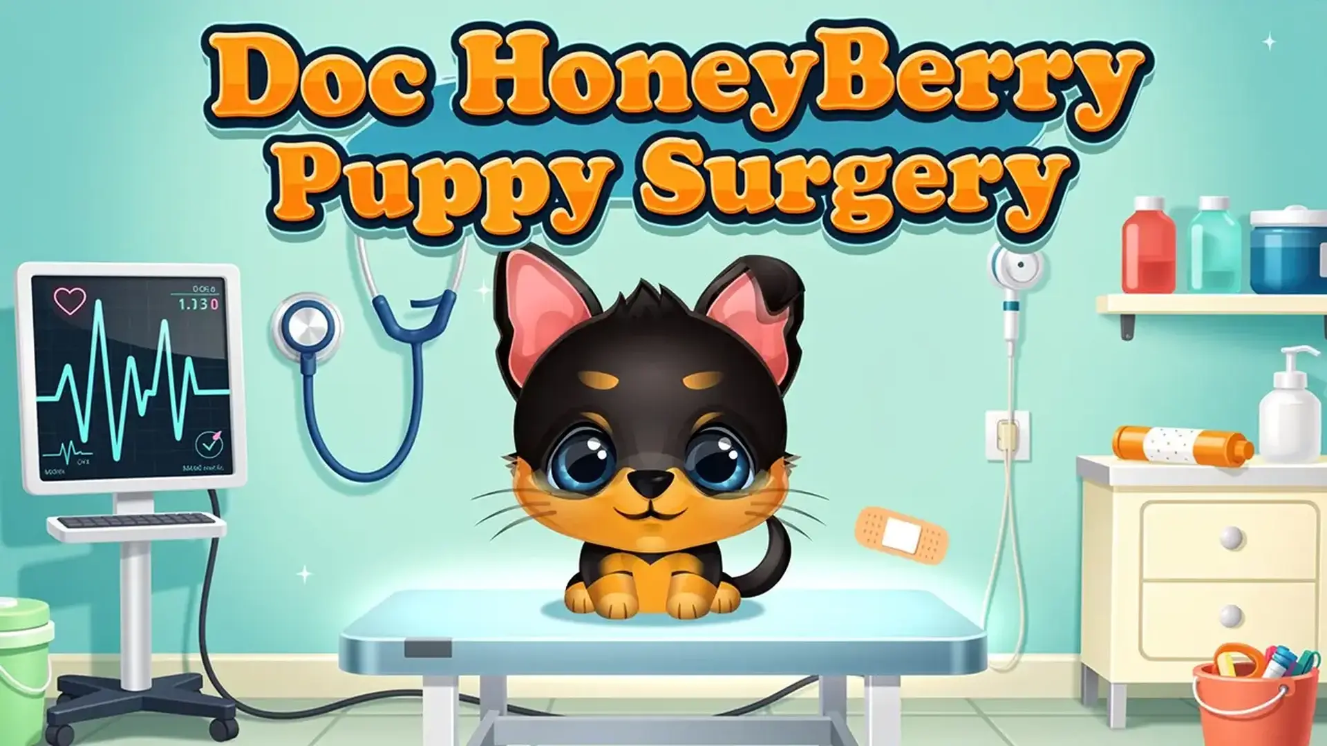 Doc HoneyBerry Puppy Surgery - Simulador veterinaria juego